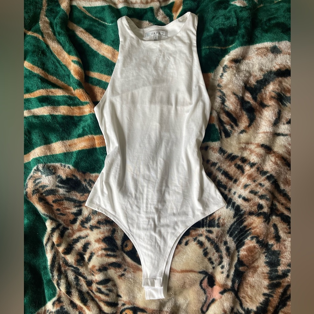 White Tank Bodysuit